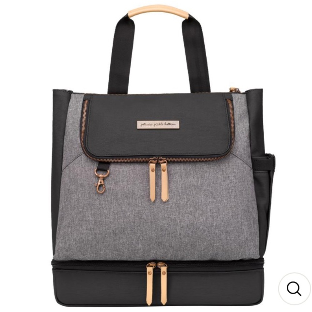 NWT Petunia Pickle Bottom Pivot Pack Graphite/Black